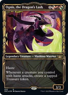 Ognis, the Dragon's Lash (Gilded Foil) card image