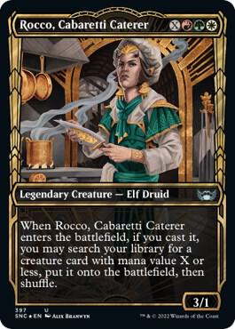 Rocco, Cabaretti Caterer (Gilded Foil) card image