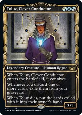 Toluz, Clever Conductor (Gilded Foil) card image