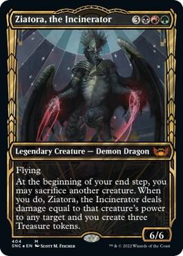 Ziatora, the Incinerator (Gilded Foil) card image
