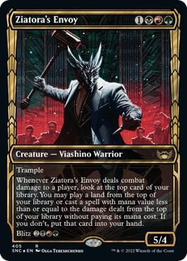 Ziatora's Envoy (Gilded Foil) card image