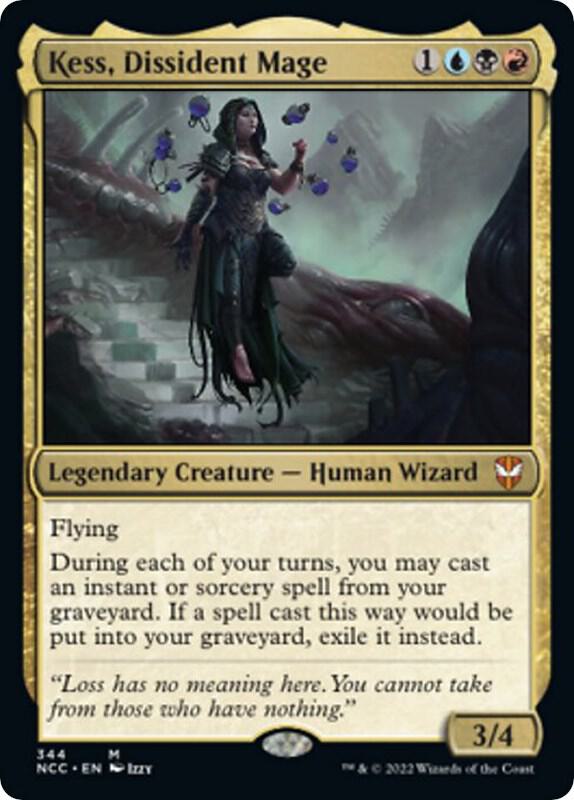 Kess, Dissident Mage card image