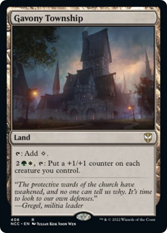 Gavony Township card image