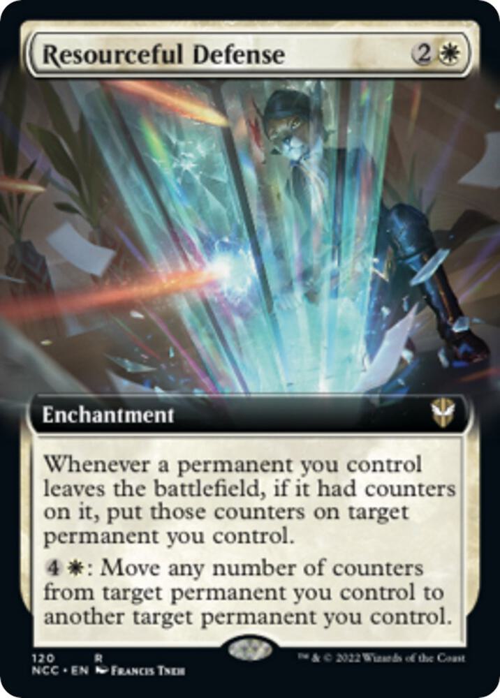 Resourceful Defense (Extended Art) card image