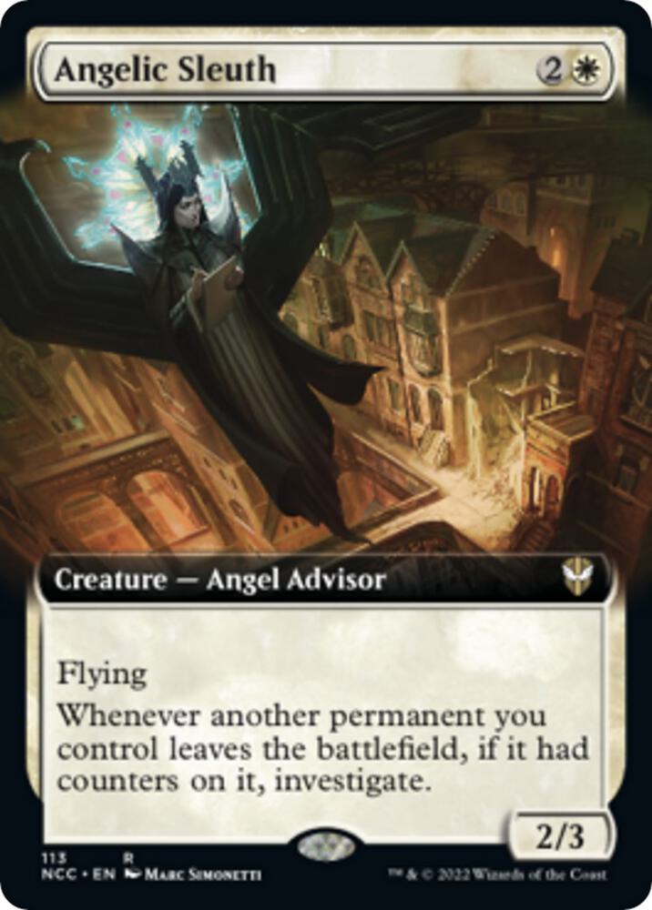 Angelic Sleuth (Extended Art) card image