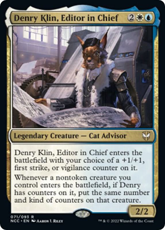 Denry Klin, Editor in Chief card image