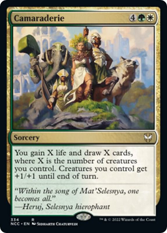 Camaraderie card image