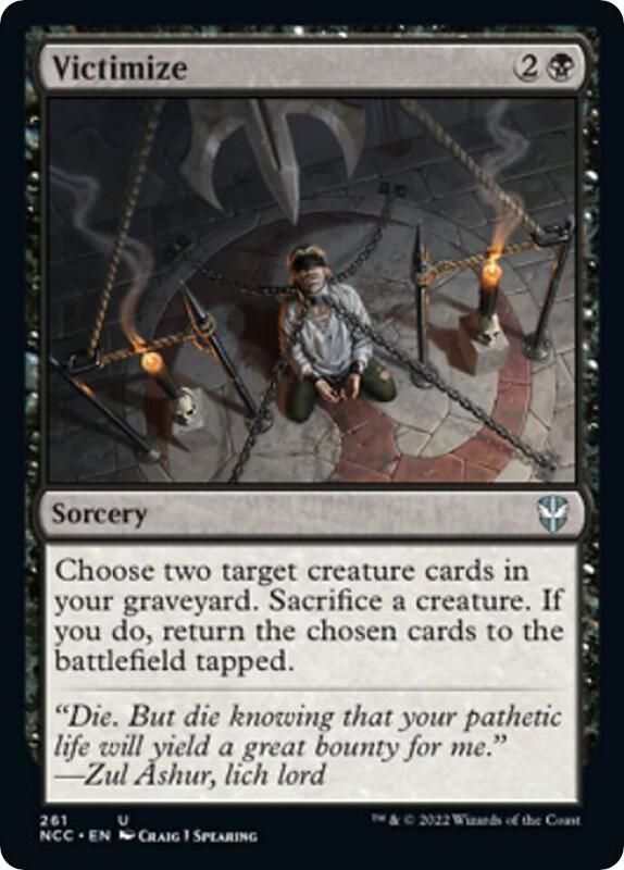 Victimize card image