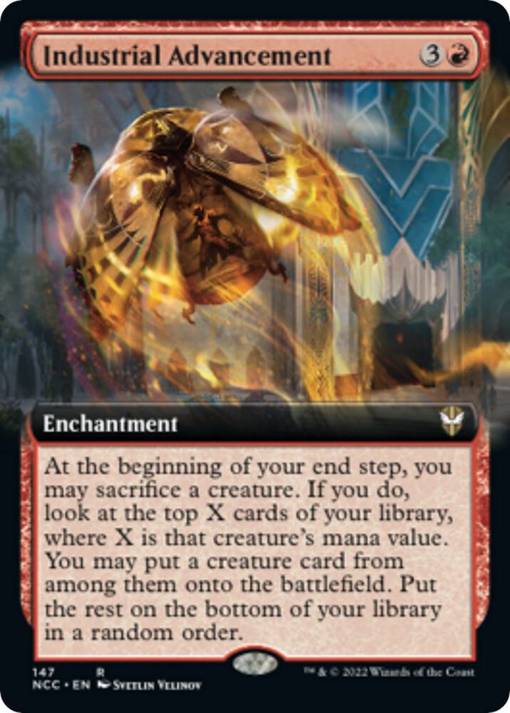 Industrial Advancement (Extended Art) card image