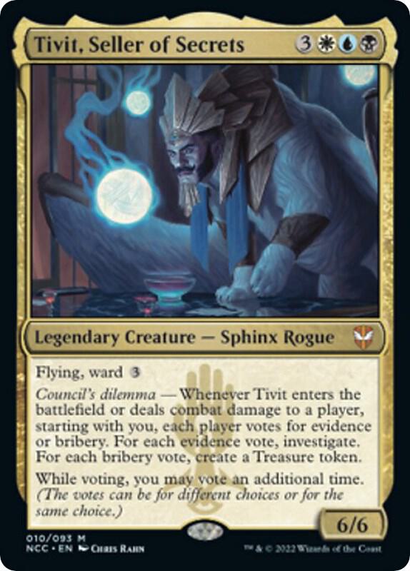 Tivit, Seller of Secrets card image