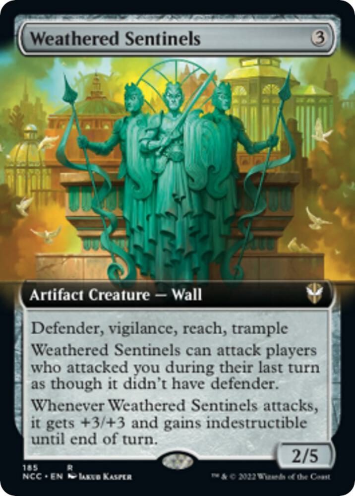 Weathered Sentinels (Extended Art) card image