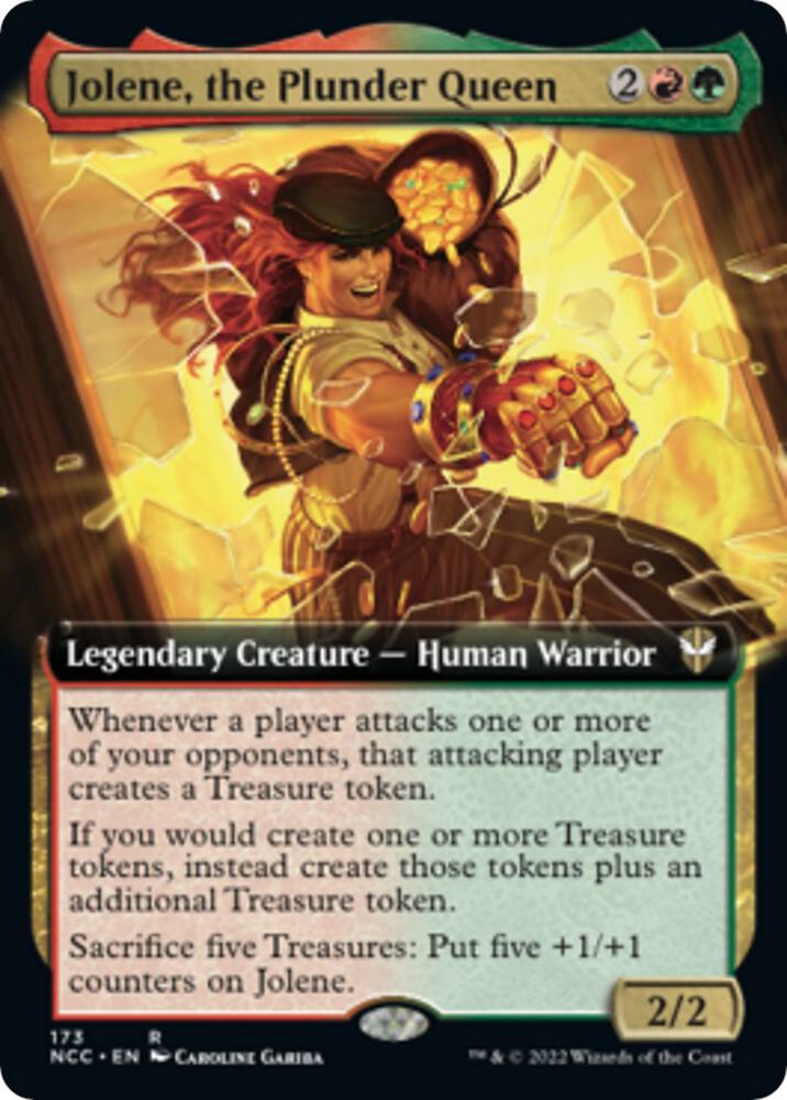 Jolene, the Plunder Queen (Extended Art) card image