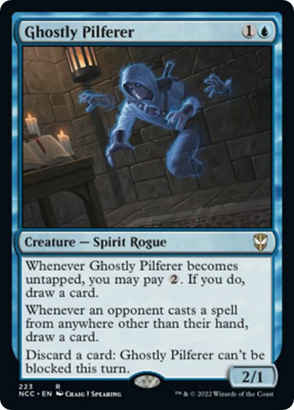 Ghostly Pilferer card image