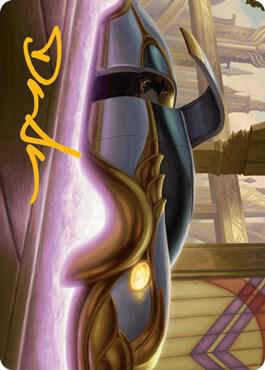Mysterious Limousine Art Card (Gold-Stamped Signature) card image