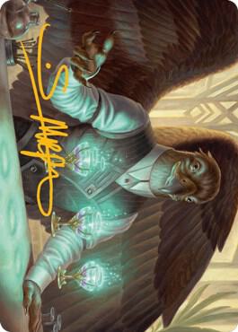 Speakeasy Server Art Card (Gold-Stamped Signature) card image