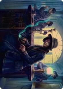 Wiretapping Art Card card image