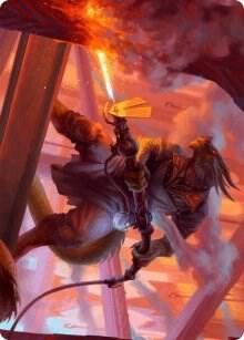 Plasma Jockey Art Card card image