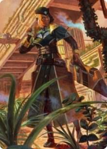 Vivien on the Hunt Art Card card image