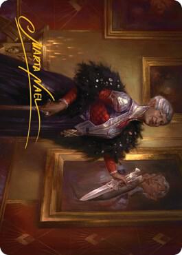 Evelyn, the Covetous Art Card (Gold-Stamped Signature) card image