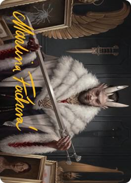 Lord Xander, the Collector Art Card (Gold-Stamped Signature) card image