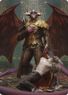 Ob Nixilis, the Adversary Art Card (31/81) card image