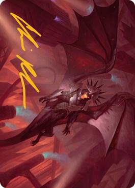 Ziatora, the Incinerator Art Card (Gold-Stamped Signature) card image