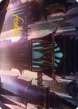 Skybridge Towers Art Card (Gold-Stamped Signature) card image