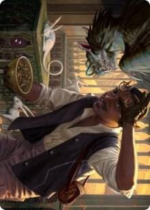 Bennie Bracks, Zoologist Art Card card image