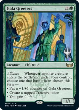 Gala Greeters card image