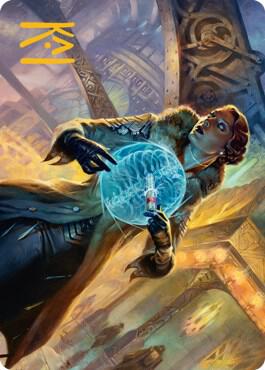Writ of Return Art Card (Gold-Stamped Signature) card image