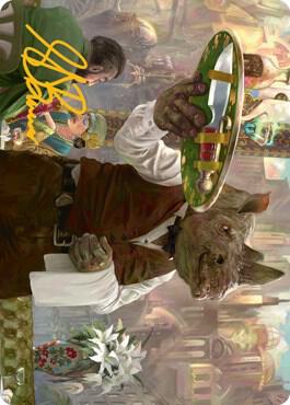 Killer Service Art Card (Gold-Stamped Signature) card image