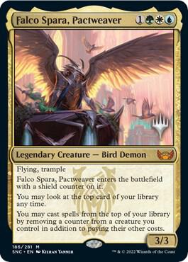 Falco Spara, Pactweaver card image