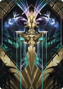 Halo Fountain Art Card card image