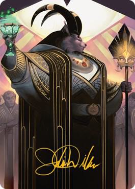 Jetmir, Nexus of Revels Art Card (68/81) (Gold-Stamped Signature) card image