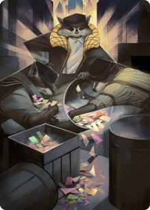 Masked Bandits Art Card card image