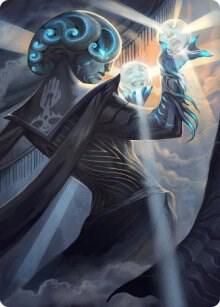 Queza, Augur of Agonies Art Card card image