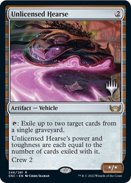Unlicensed Hearse card image