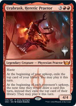 Urabrask, Heretic Praetor card image