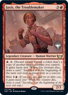 Jaxis, the Troublemaker card image