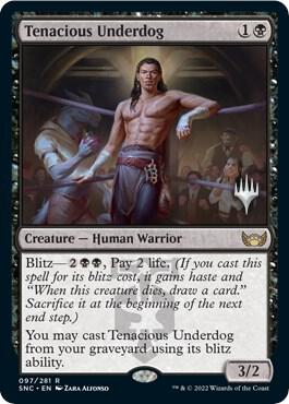 Tenacious Underdog card image