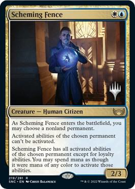 Scheming Fence card image