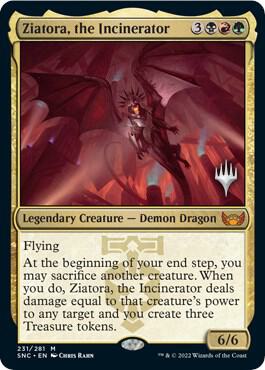 Ziatora, the Incinerator card image
