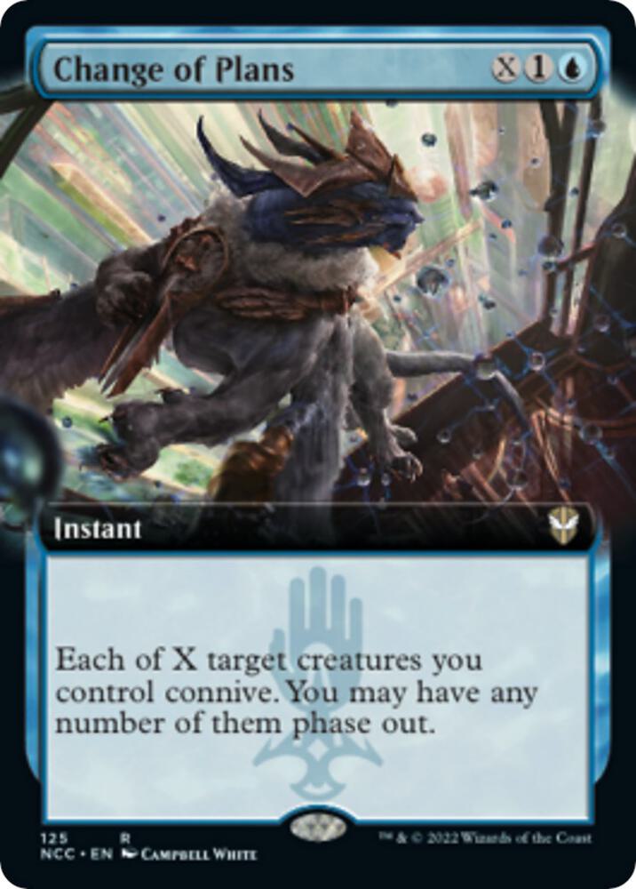 Change of Plans (Extended Art) card image