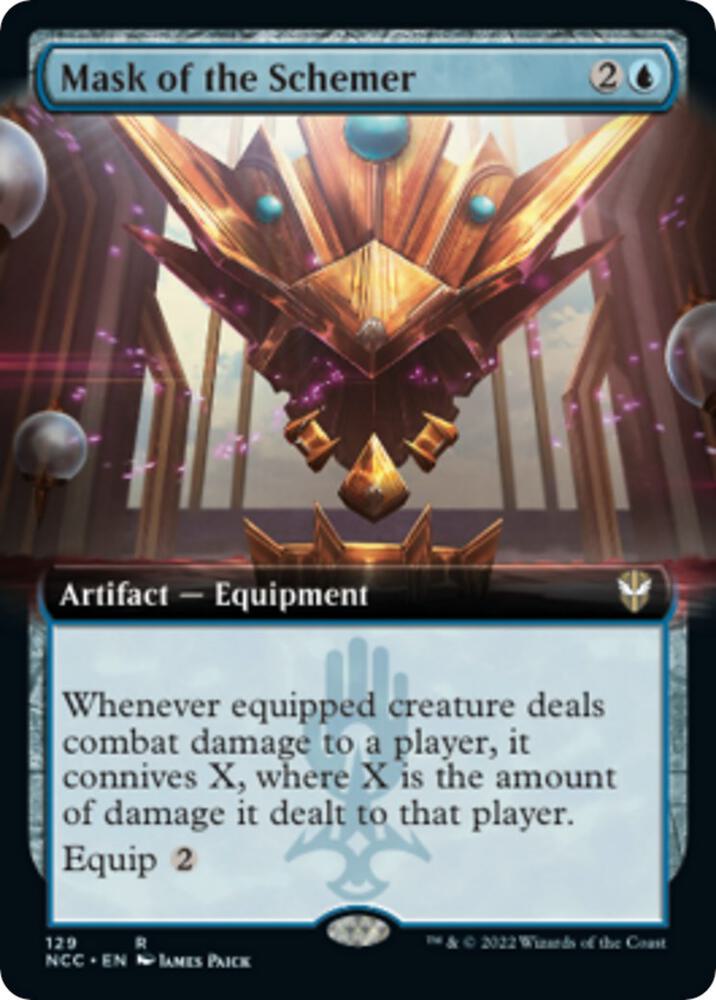 Mask of the Schemer (Extended Art) card image