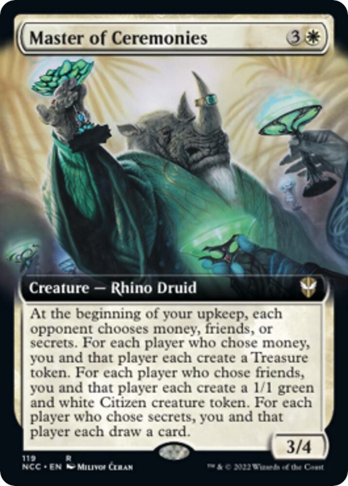 Master of Ceremonies (Extended Art) card image