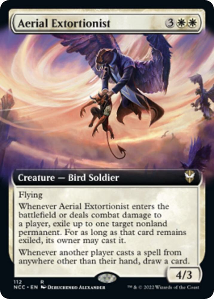 Aerial Extortionist (Extended Art) card image