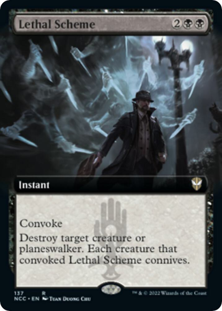 Lethal Scheme (Extended Art) card image