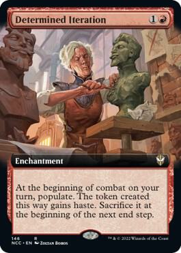 Determined Iteration (Extended Art) card image