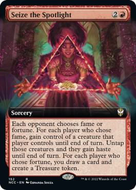Seize the Spotlight (Extended Art) card image