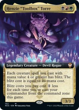 Henzie "Toolbox" Torre (Extended Art) card image